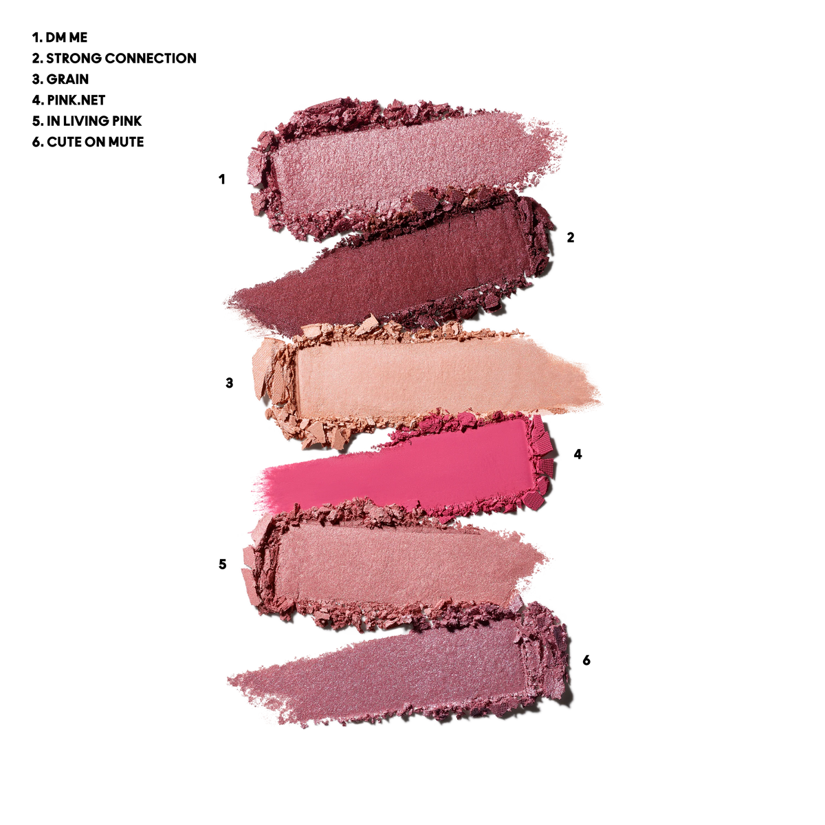 Connect In Colour Eye Shadow Palette: Rose Lens