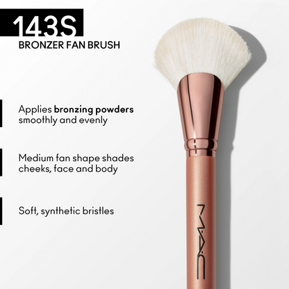 143S Bronzer Fan Brush - NYF101