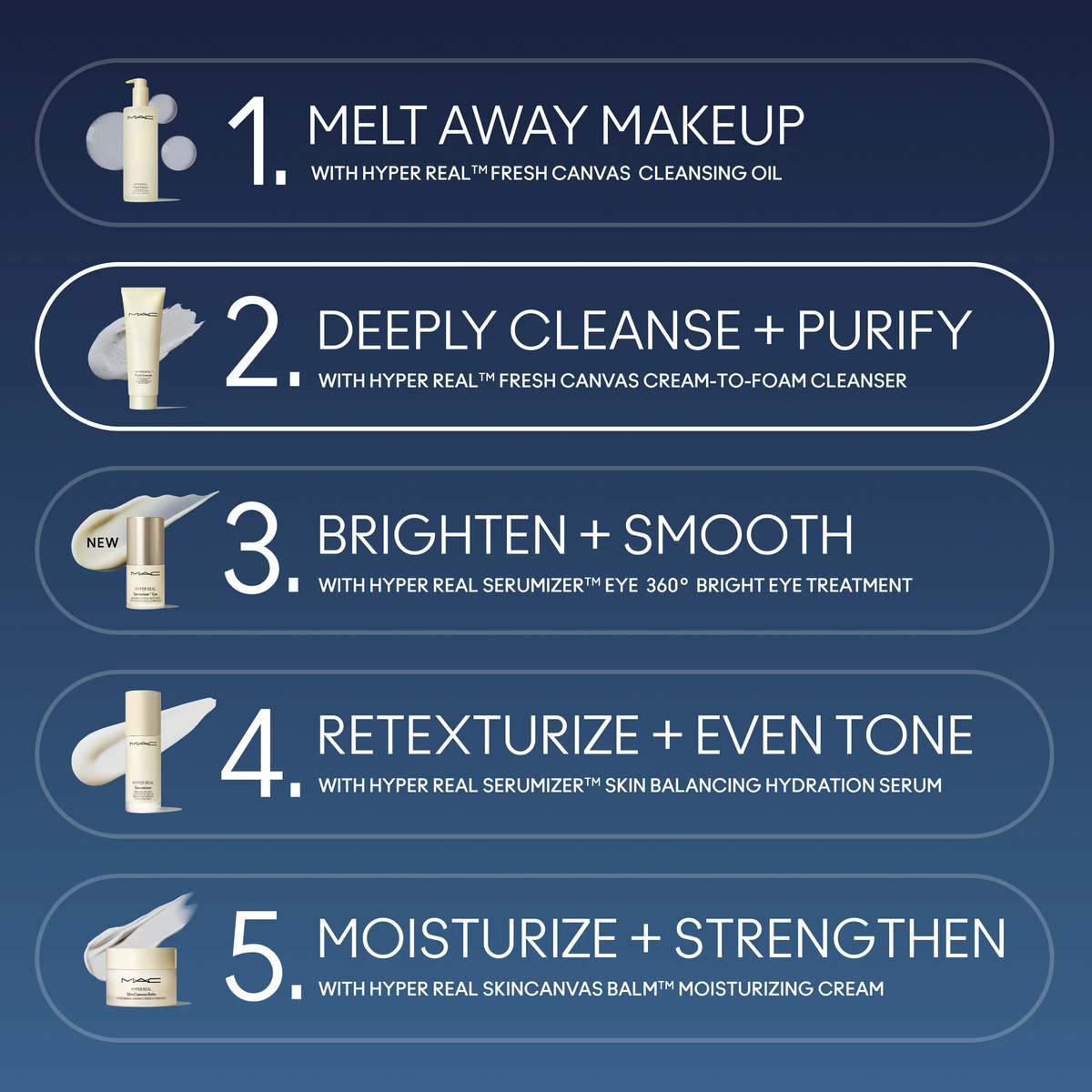 Hyper Real Fresh Canvas Cream-To-Foam Cleanser